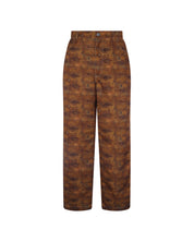 Puzzle Locket Mosaic Trousers (Brown)