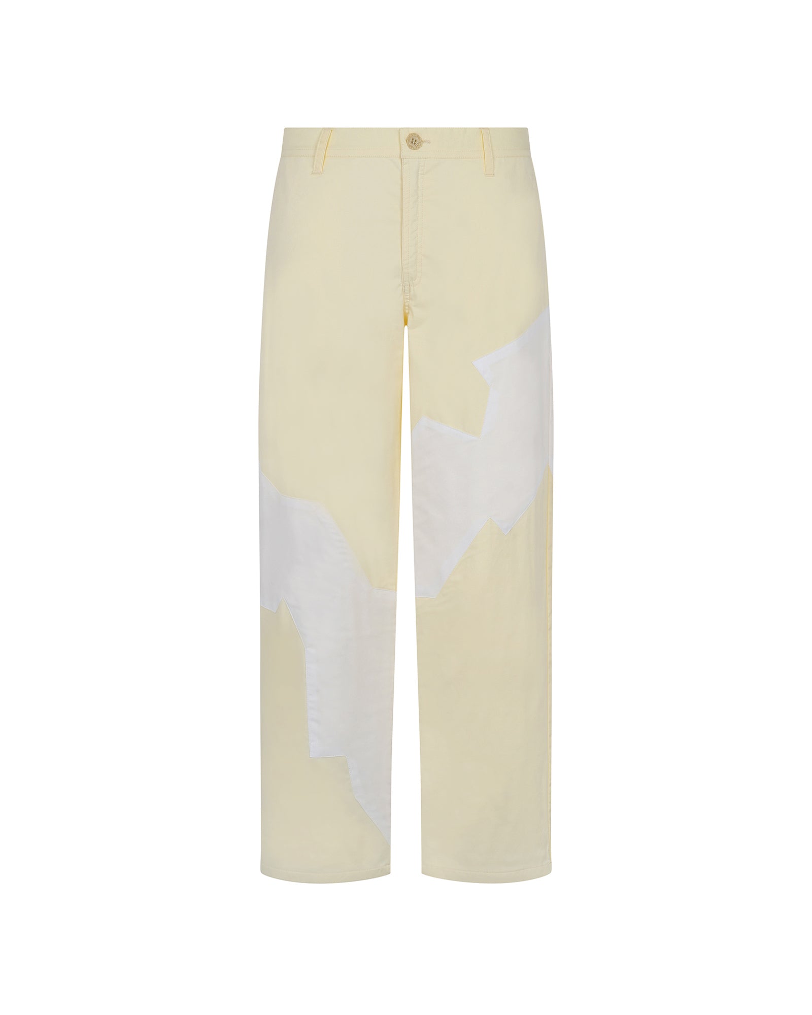 Contrast Trousers (Lemon Icing / Milk)