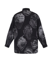 Johnson Tsang Sketchbook Button Down Shirt (Black)