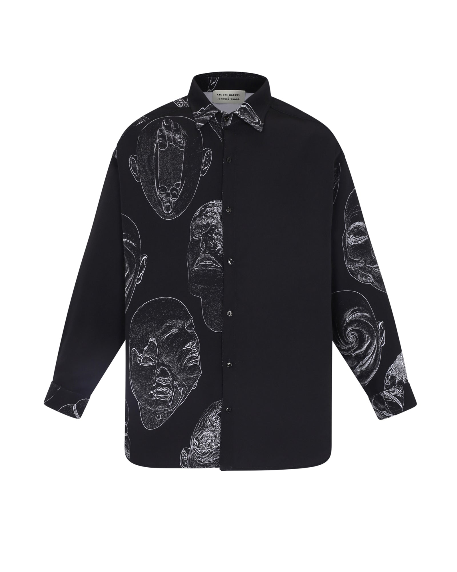 Johnson Tsang Sketchbook Button Down Shirt 30% (Black)