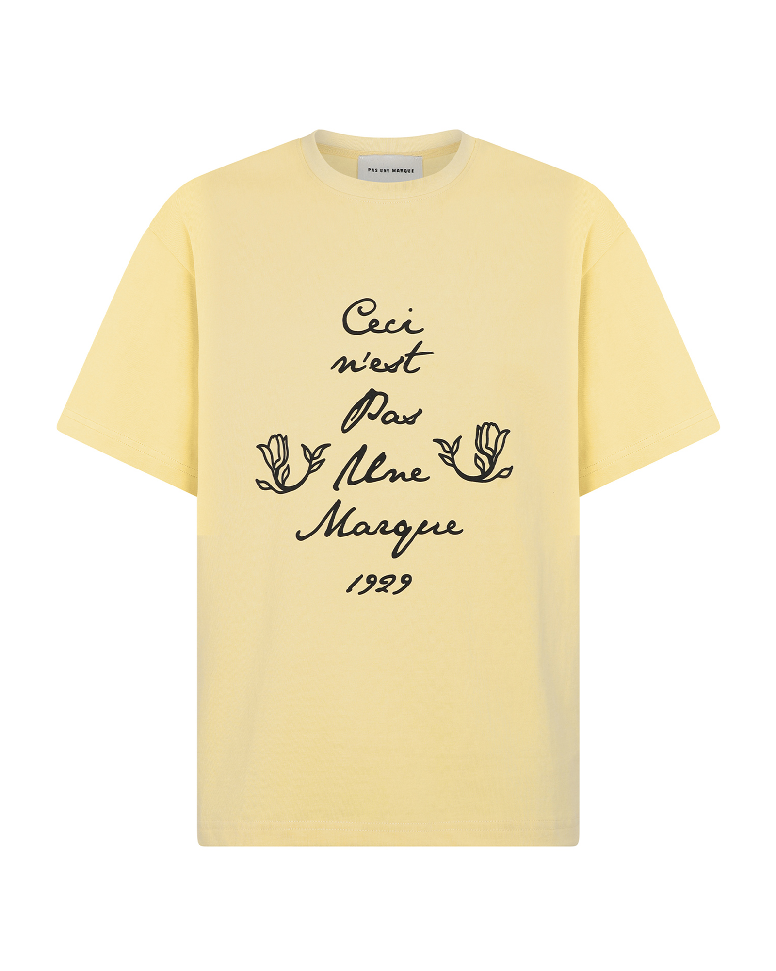 Ceci N’est Pas Une Marque Tee Shirt (Cream)