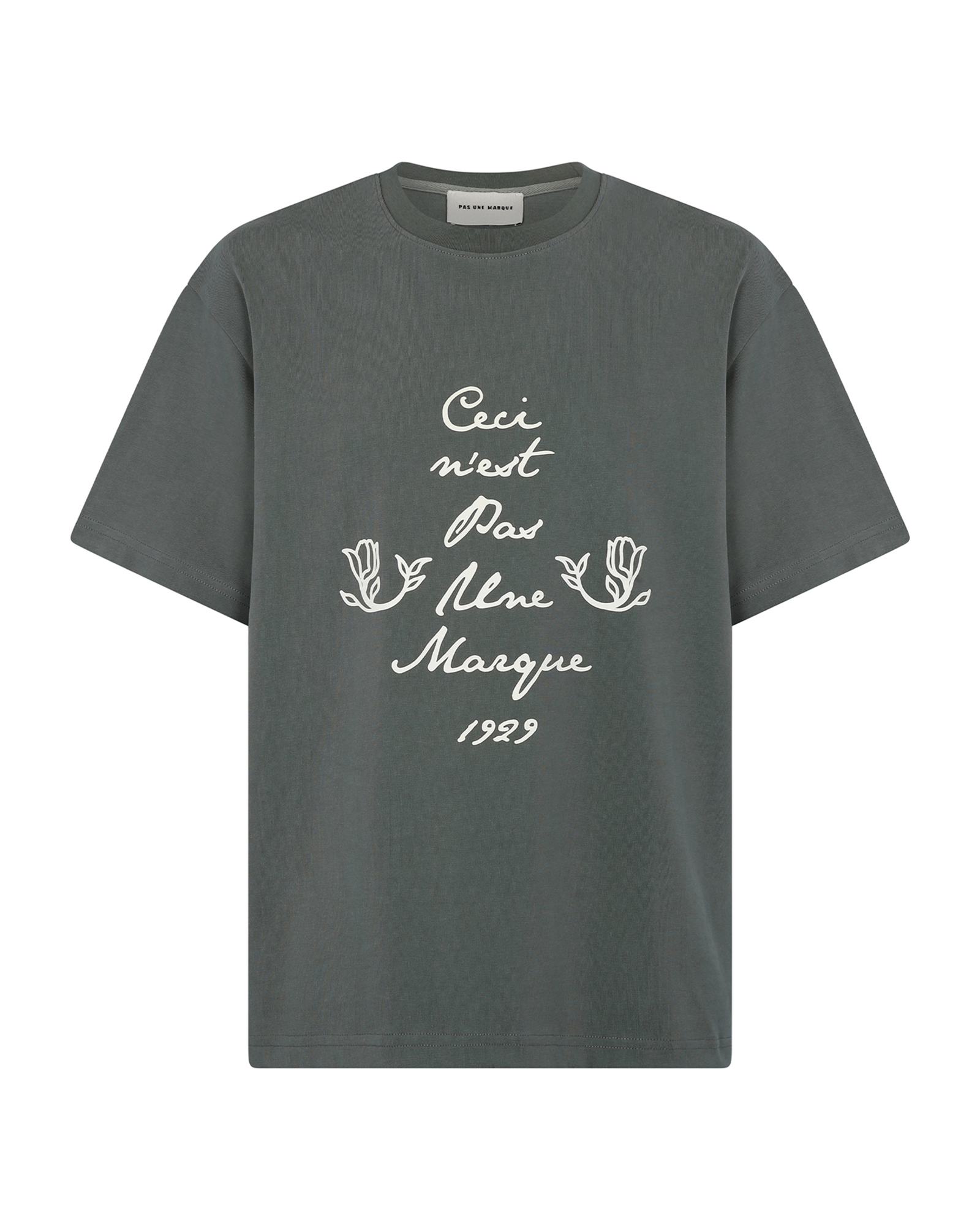 Ceci N’est Pas Une Marque Tee Shirt (Green)