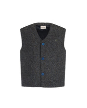 Blended Fabric Vest