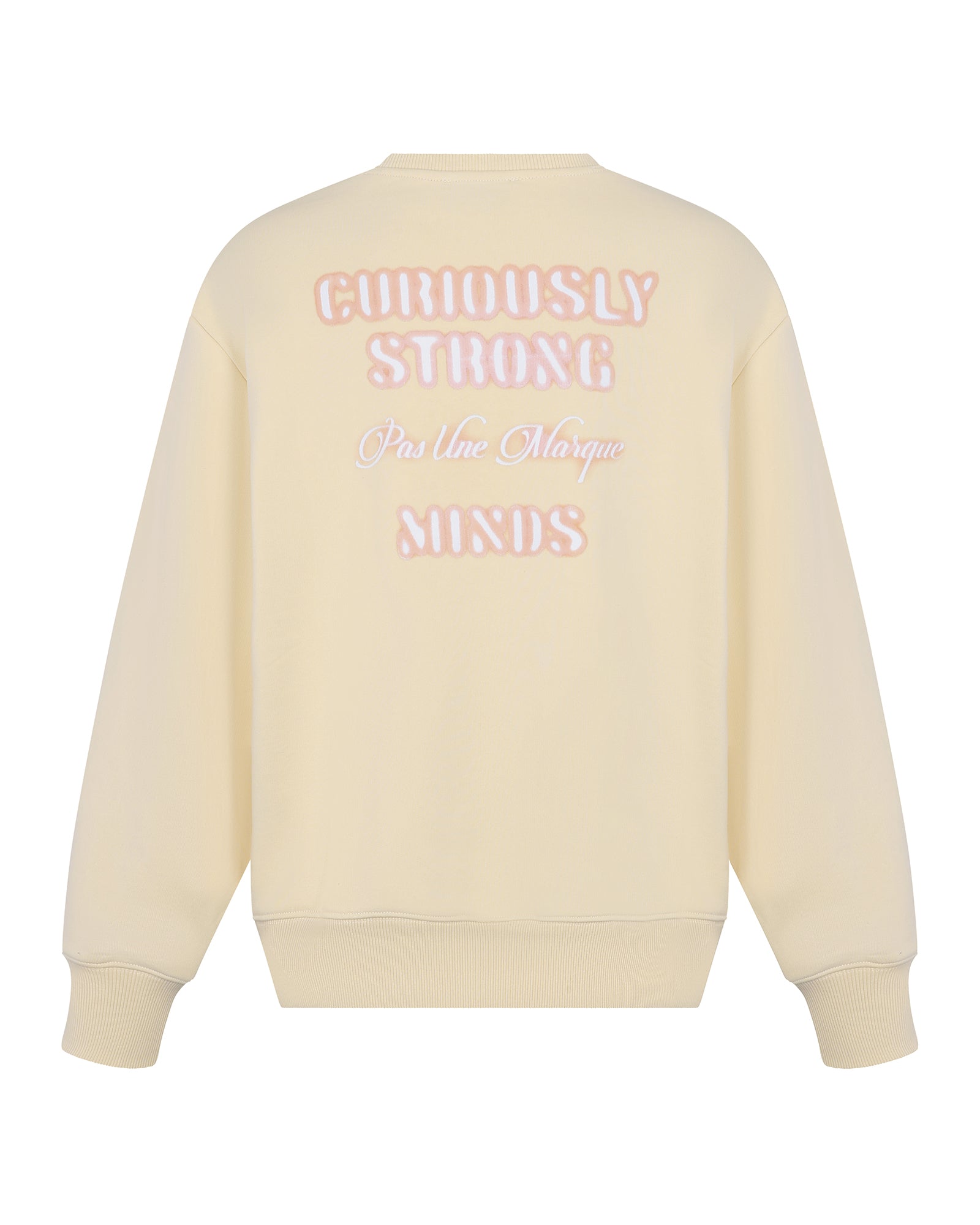 Curiously Strong Minds Sweatshirt Cream