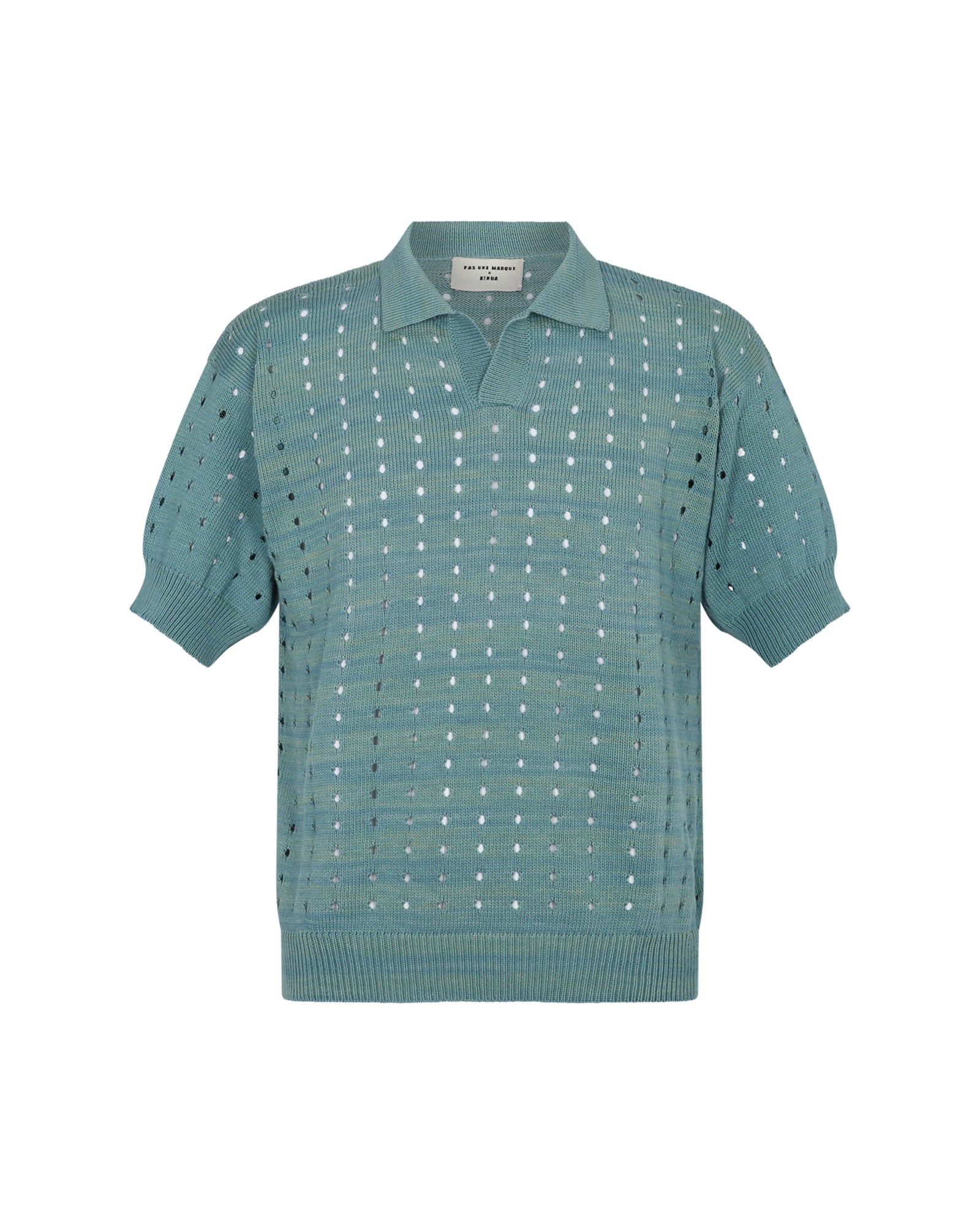 Knitted Polo (Green)