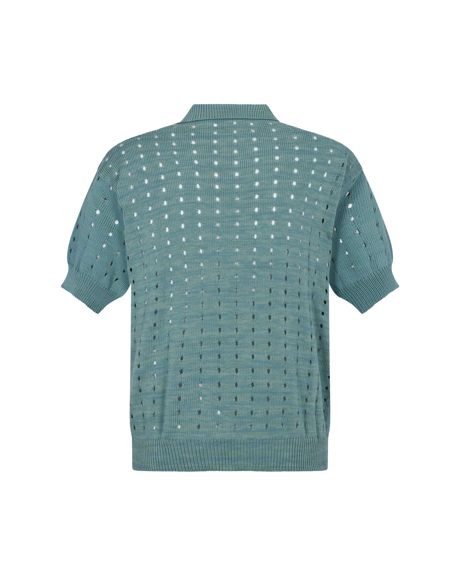 Knitted Polo (Green)