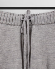 Knitted Shorts (Pearl Grey)