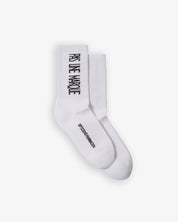 O&P Socks (White / Black)